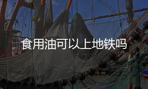 吗地铁食用油可以上