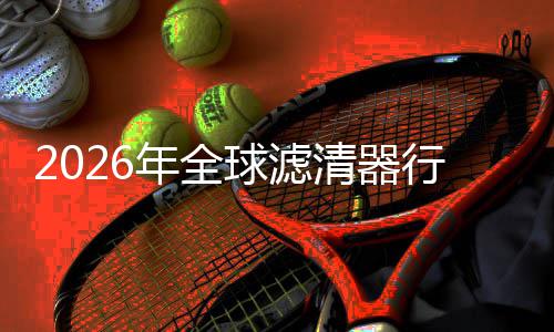 度提的隐球滤清器行业寻找细分形冠集中军升至市场年全